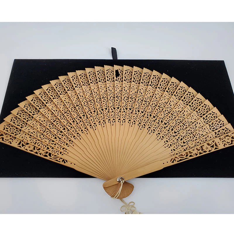 Violet's Coffre Vintage Wooden Panel Floral Fan - 1 Of 1 3 Violet's Coffre Vintage Wooden Panel Floral Fan - 1 Of 1