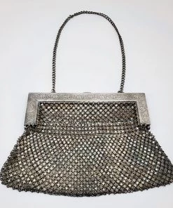 Violet's Coffre Antique German Silver Mesh Purse - 1 Of 1