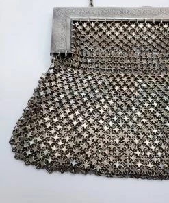 Violet's Coffre Antique German Silver Mesh Purse - 1 Of 1