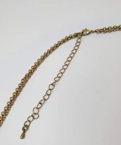 Violet's Coffre Vintage Gold Toned Funky Ringed Necklace - 1 Of 1 8 Violet's Coffre Vintage Gold Toned Funky Ringed Necklace - 1 Of 1