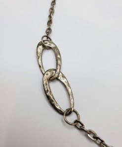 Violet's Coffre Extra Long Vintage Metal Ringed Necklace - 1 Of 1