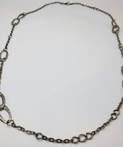 Violet's Coffre Extra Long Vintage Metal Ringed Necklace - 1 Of 1
