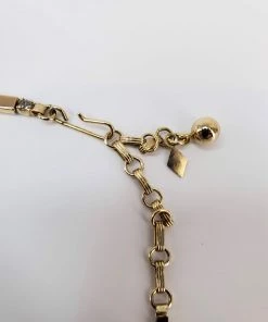 Violet's Coffre Vintage Sarah Coventry Golden Swirl Necklace - 1 Of 1