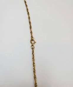 Violet's Coffre Vintage Gold Tone Long Rope Chain Necklace - 1 Of 1 8 Violet's Coffre Vintage Gold Tone Long Rope Chain Necklace - 1 Of 1