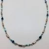 Violet's Coffre Vintage Blue And White Beaded Necklace - 1 Of 1