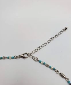 Violet's Coffre Vintage Blue And White Beaded Necklace - 1 Of 1 9 Violet's Coffre Vintage Blue And White Beaded Necklace - 1 Of 1