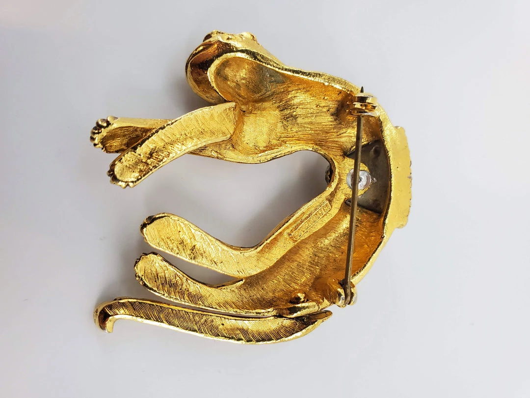 Violet's Coffre Vintage Studded Leopard Brooch - 1 Of 1 7 Violet's Coffre Vintage Studded Leopard Brooch - 1 Of 1