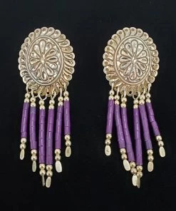 Violet's Coffre Stunning Vintage Sterling Silver Turtle Shell Earrings - 1 Of 1