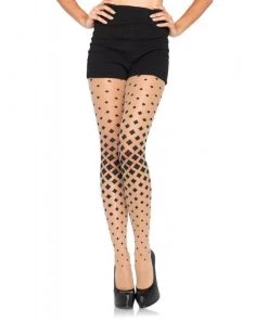 LEG AVENUE Lingerie Diamond Dazzlers Pantyhose