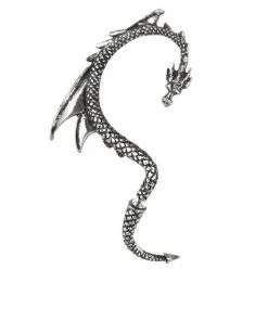 ALCHEMY Dragon Mother Ear Wraps - Silver