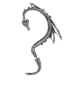 ALCHEMY Dragon Mother Ear Wraps - Silver