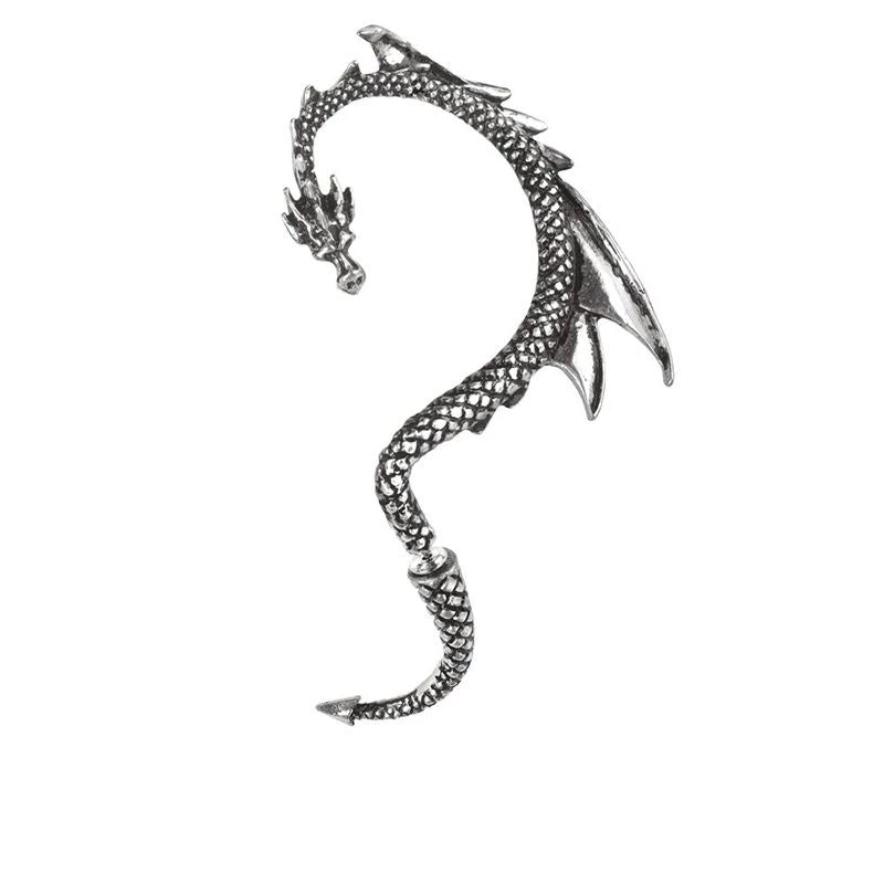 ALCHEMY Dragon Mother Ear Wraps - Silver 3 ALCHEMY Dragon Mother Ear Wraps - Silver