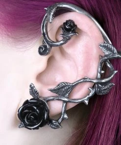 ALCHEMY Black Rose Ear Wrap Accessories
