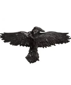 ALCHEMY Black Raven Hair Clip Accessories