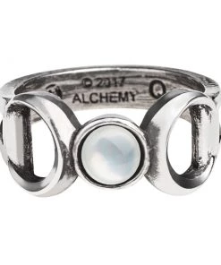 ALCHEMY Jewelry Triple Goddess Moon Ring