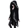 RESTYLE Outerwear Moon Maiden Caped Hoodie