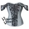 Corset Deal Corsets Secutive Valentina Overbust Corset - Gray