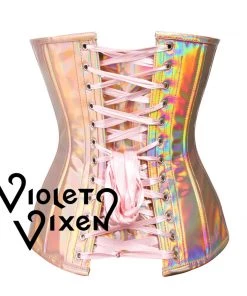 Corset Deal Goldie Holo Overbust Corset 7 Corset Deal Goldie Holo Overbust Corset
