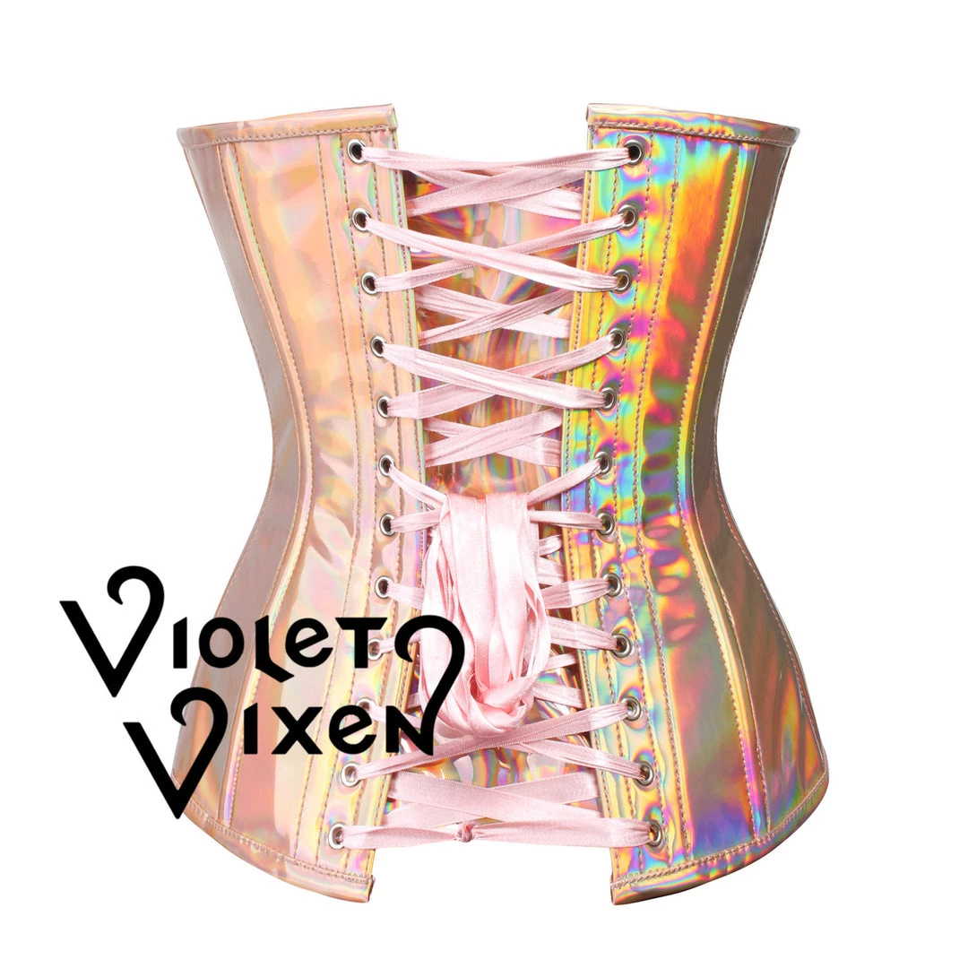 Corset Deal Goldie Holo Overbust Corset 5 Corset Deal Goldie Holo Overbust Corset