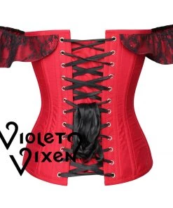 Corset Deal Seductive Valentina Overbust Corset - Red 7 Corset Deal Seductive Valentina Overbust Corset - Red