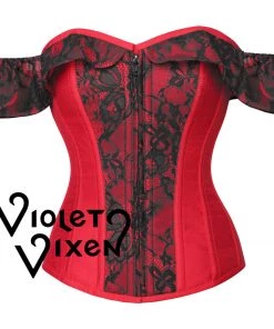 Corset Deal Seductive Valentina Overbust Corset - Red