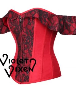 Corset Deal Seductive Valentina Overbust Corset - Red