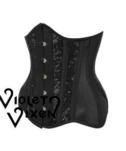 Corset Deal Sequin Striped Underbust Corset