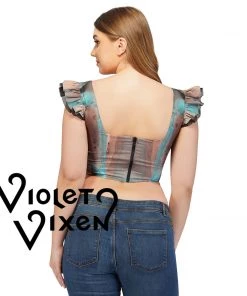 Corset Deal All Frills Crop Top Victorian Corsets