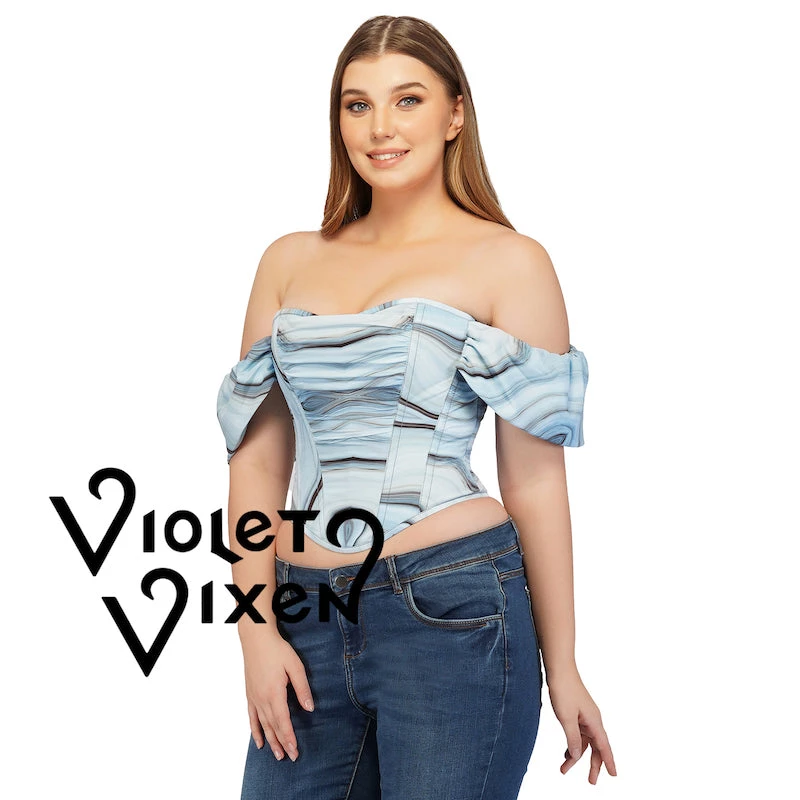 Corset Deal Swept And Swirled Off Shoulder Corset Top Corsets 4 Corset Deal Swept And Swirled Off Shoulder Corset Top Corsets