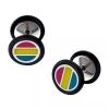 Body Vibe Jewelry Pansexual Pride Faux Plugs Gay Pride