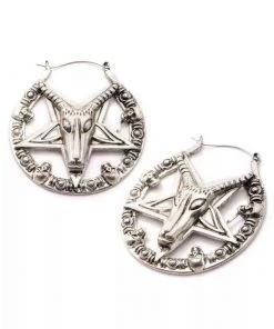 Body Vibe Jewelry Goat Head Plug-Friendly Hoops