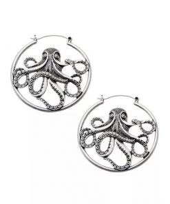 Body Vibe Jewelry Octopus Plug-Friendly Hoops Accessories