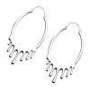 Body Vibe Jewelry Drip Plug-Friendly Oval Hoops