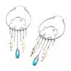 Body Vibe Jewelry Thunder Clouds Plug-Friendly Hoops