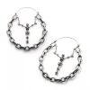 Body Vibe Jewelry Bound Skeleton Plug-Friendly Hoops
