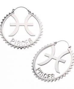 Body Vibe Jewelry Pisces Plug-Friendly Hoops