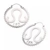 Body Vibe Jewelry Leo Plug-Friendly Hoops Accessories