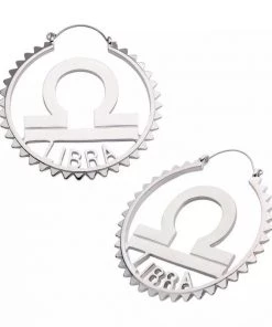 Body Vibe Jewelry Libra Plug-Friendly Hoops Accessories