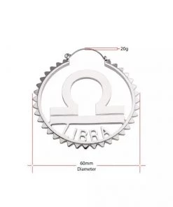 Body Vibe Jewelry Libra Plug-Friendly Hoops Accessories