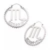 Body Vibe Jewelry Scorpio Plug-Friendly Hoops