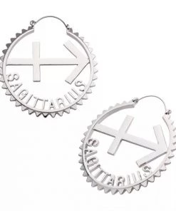 Body Vibe Jewelry Sagittarius Plug-Friendly Hoops Accessories