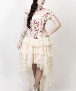 Corset Deal Queen Victorian Hi-Low Dress Victorian Corsets