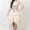 Corset Deal Queen Victorian Hi-Low Dress Victorian Corsets