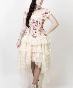 Corset Deal Queen Victorian Hi-Low Dress Victorian Corsets