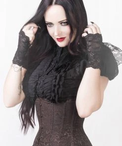 Corset Deal Corsets Chocolate Brocade Underbust Corset