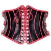 Sample Corsets Black And Red Dom Waist Cincher - Size XL 2 Sample Corsets Black And Red Dom Waist Cincher - Size XL
