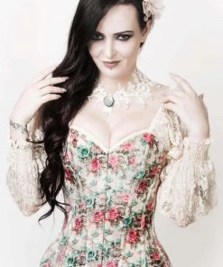 Corset Deal Corsets Queen Victorian Sleeved Overbust Corset