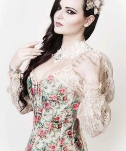 Corset Deal Corsets Queen Victorian Sleeved Overbust Corset