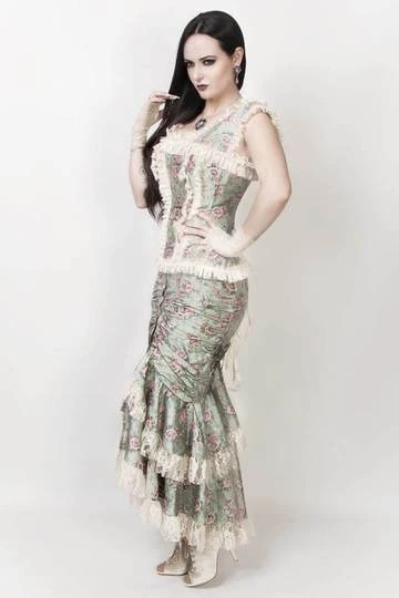 Corset Deal Victorian Mermaid Skirt 4 Corset Deal Victorian Mermaid Skirt