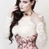 Corset Deal Berry Floral Underbust Corset Corsets